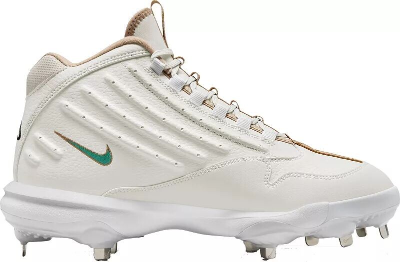 

Мужские металлические бейсбольные бутсы Nike Griffey 2, белый/зеленый