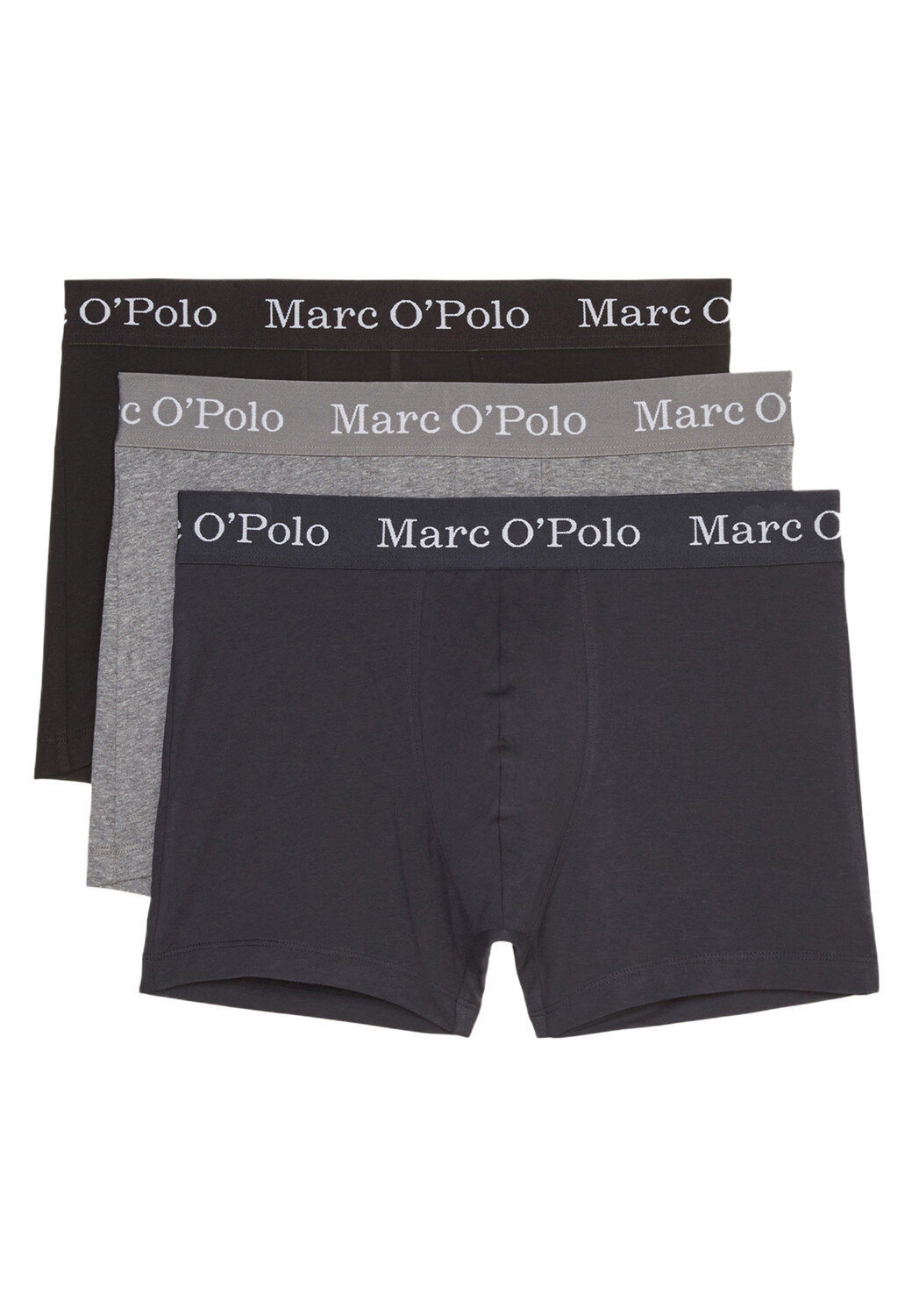 

Трусы Marc O´Polo Long Short/Pant Elements Organic Cotton, цвет Black/Navy/Grey Melange