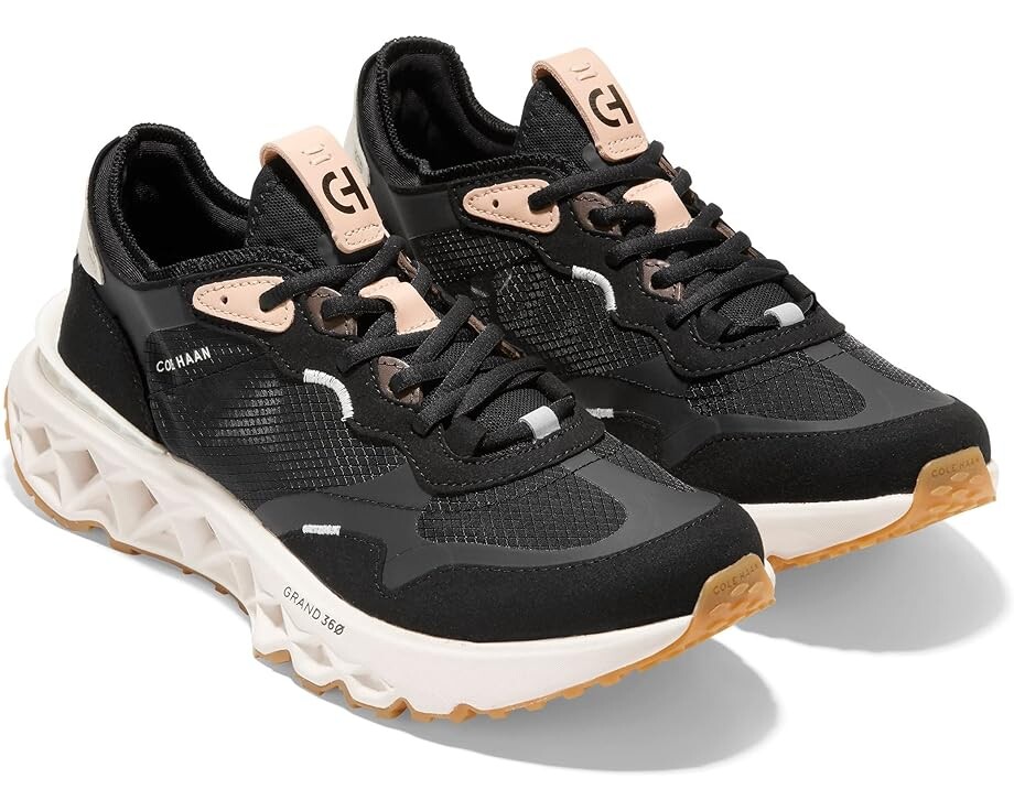 

Кроссовки Cole Haan 5.Zerogrand Runner, цвет Black/Periscope/Ivory
