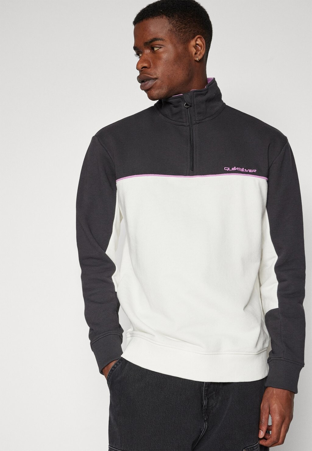 

Свитер Take Us Back 1/2 Zip Block Quiksilver, черный