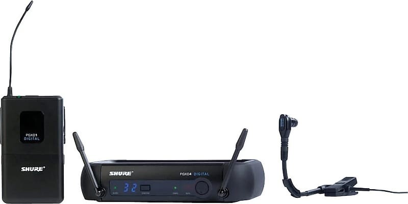 

Микрофон Shure PGXD14/BETA98H Wireless Microphone System with Beta 98H/C Clip-On Gooseneck (Band X8: 902 - 928 MHz)