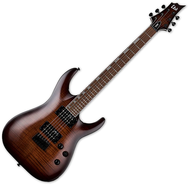 

Электрогитара ESP LTD H-200FM Electric Guitar Dark Brown Sunburst