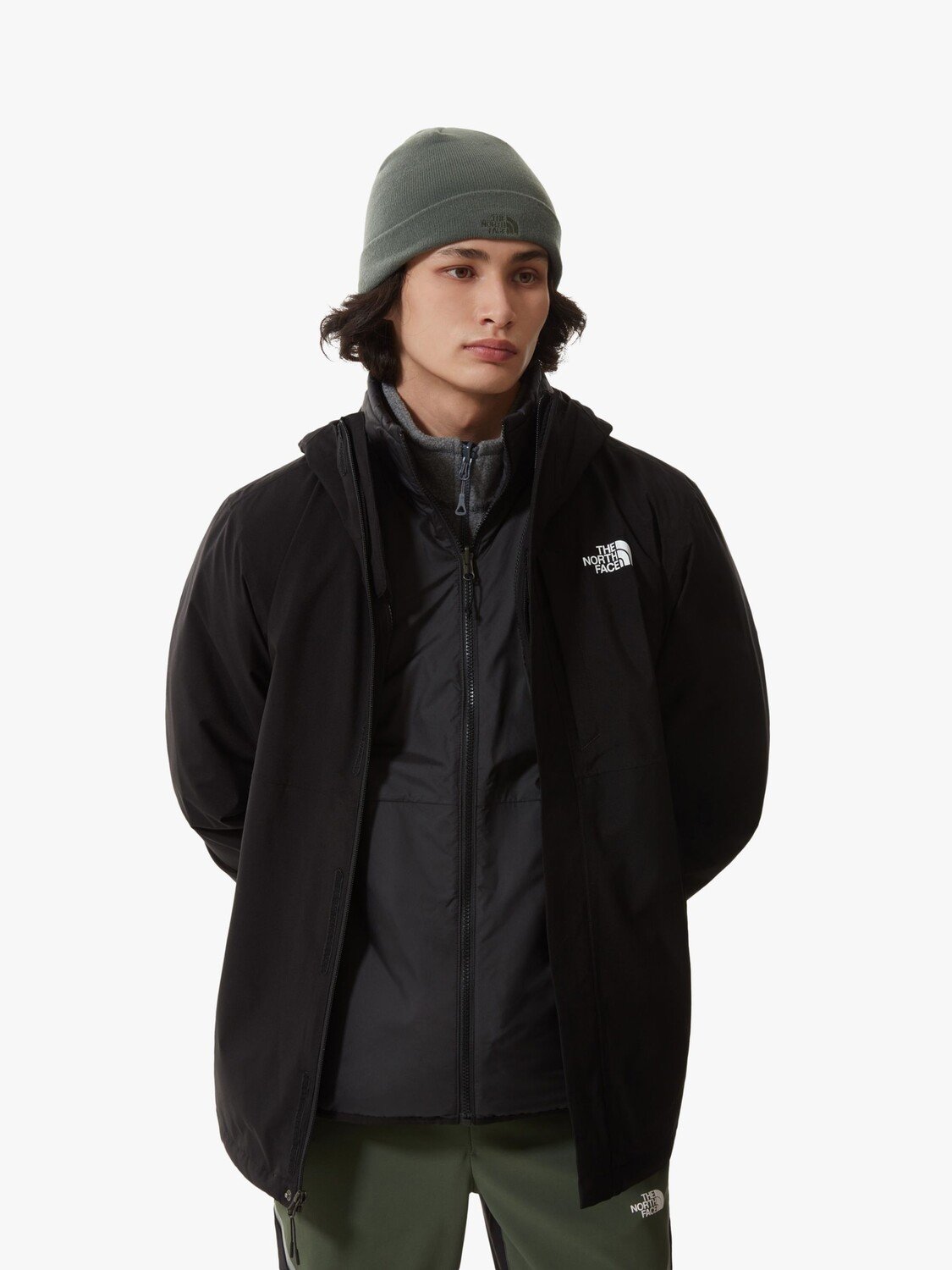 

Мужская куртка Carto Triclimate Sii The North Face, тнф черный