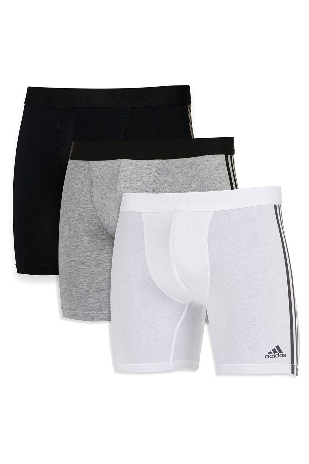 

Комплект из 3 пар хлопковых боксеров Active Flex с 3 лямками adidas, мультиколор