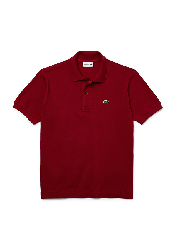 

Мужская футболка-поло classic fit l.12.12 бордово-красная Lacoste, Красный