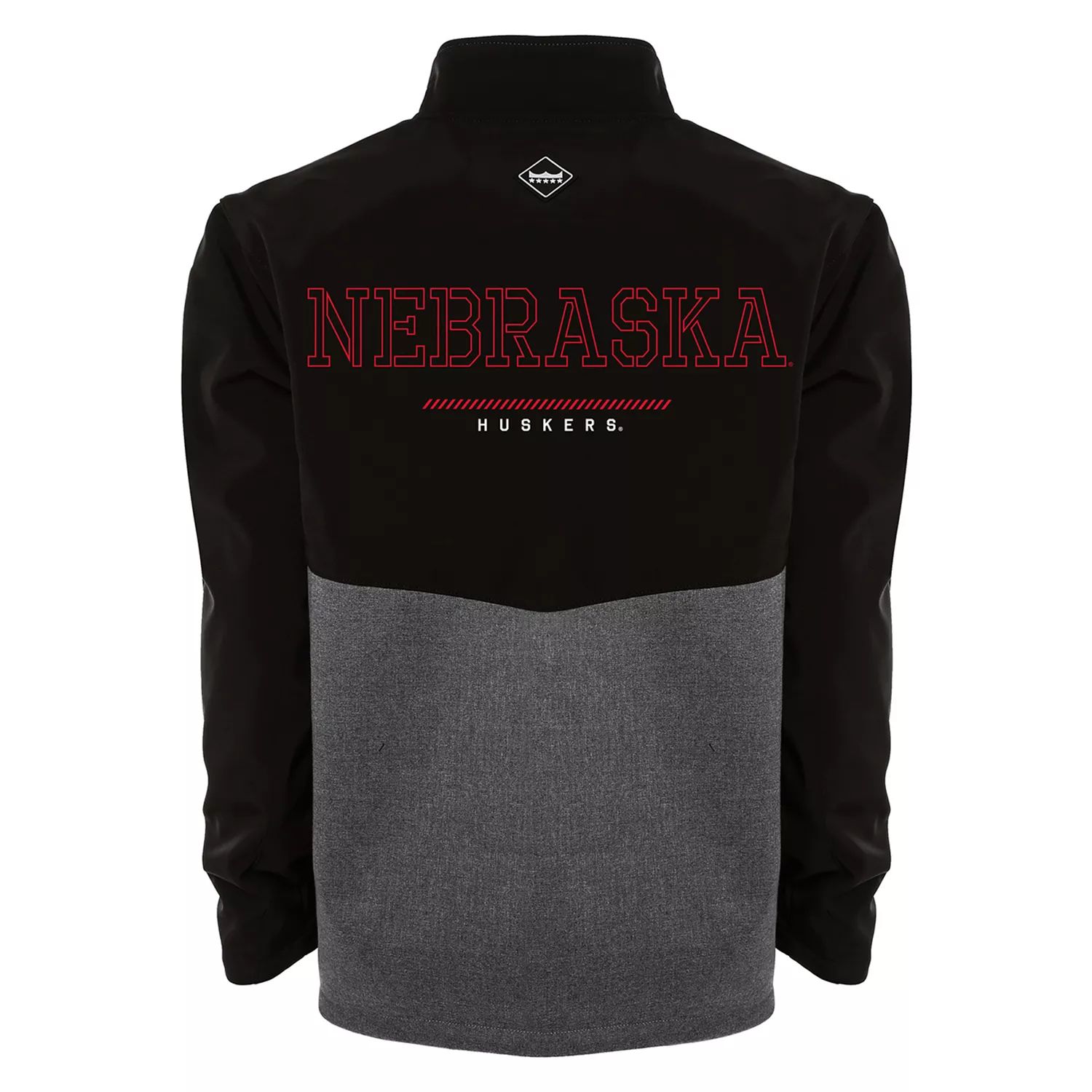 Мужская куртка Softshell Nebraska Cornhuskers Fusion Franchise Club мужской пуловер анорак nebraska cornhuskers alpha franchise club