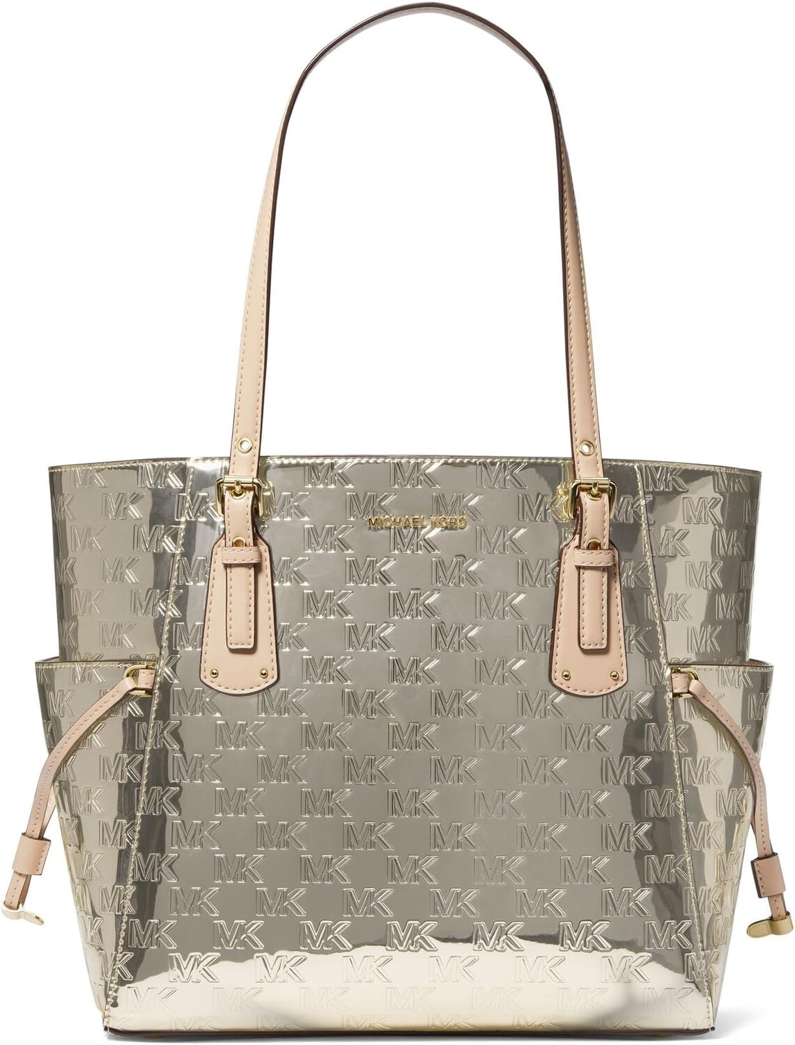 

Сумка-тоут "Вояджер Восток/Запад" MICHAEL Michael Kors, цвет Pale Gold