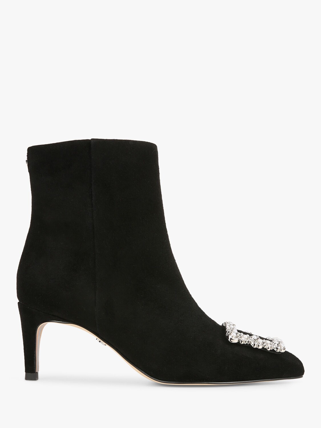 

Кожаные ботильоны Ulissa Luster Sam Edelman, черный