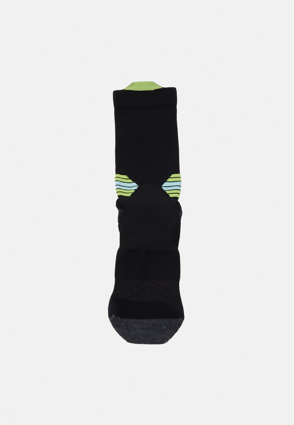 спортивные носки performance run crew sock unisex asics цвет black Спортивные носки FUJITRAIL RUN CREW SOCK UNISEX ASICS, черный