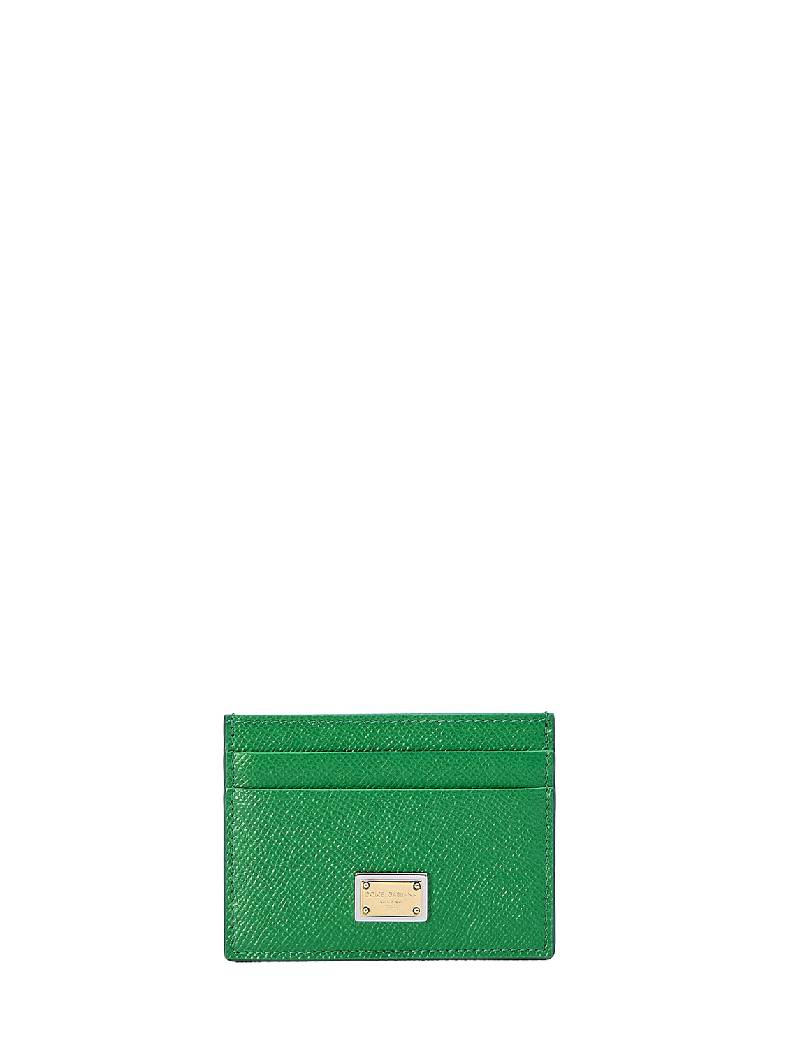 

Картхолдер Dolce&Gabbana Leather, зеленый
