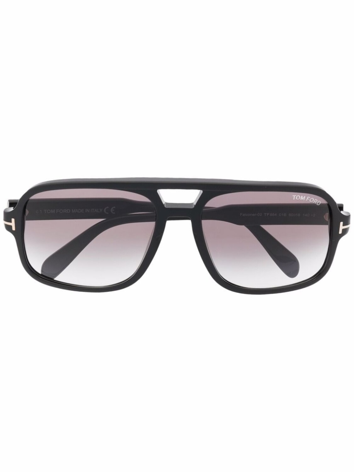 

TOM FORD Eyewear солнцезащитные очки-пилоты Falconer, черный