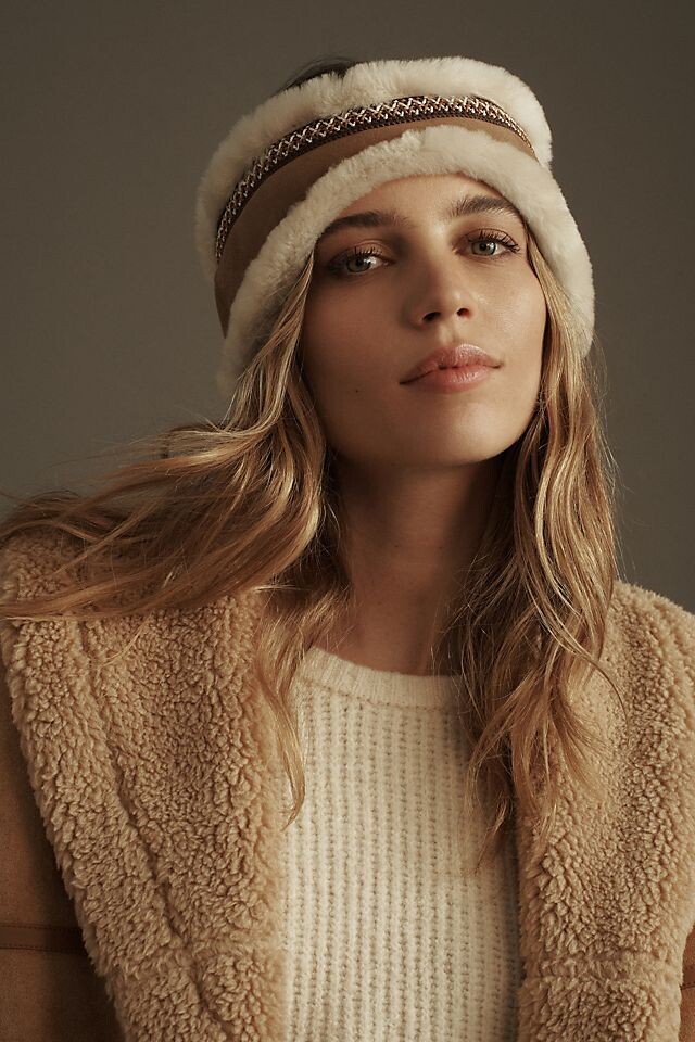 

Повязка на голову UGG Tasman, бежевый