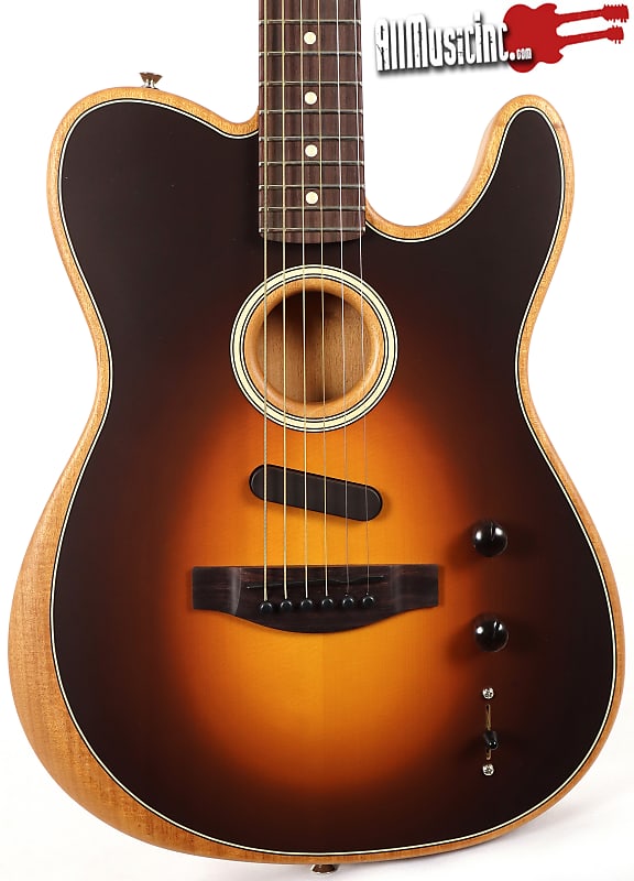 Акустическая гитара Fender Acoustasonic Player Telecaster Shadow Burst Acoustic Electric Guitar