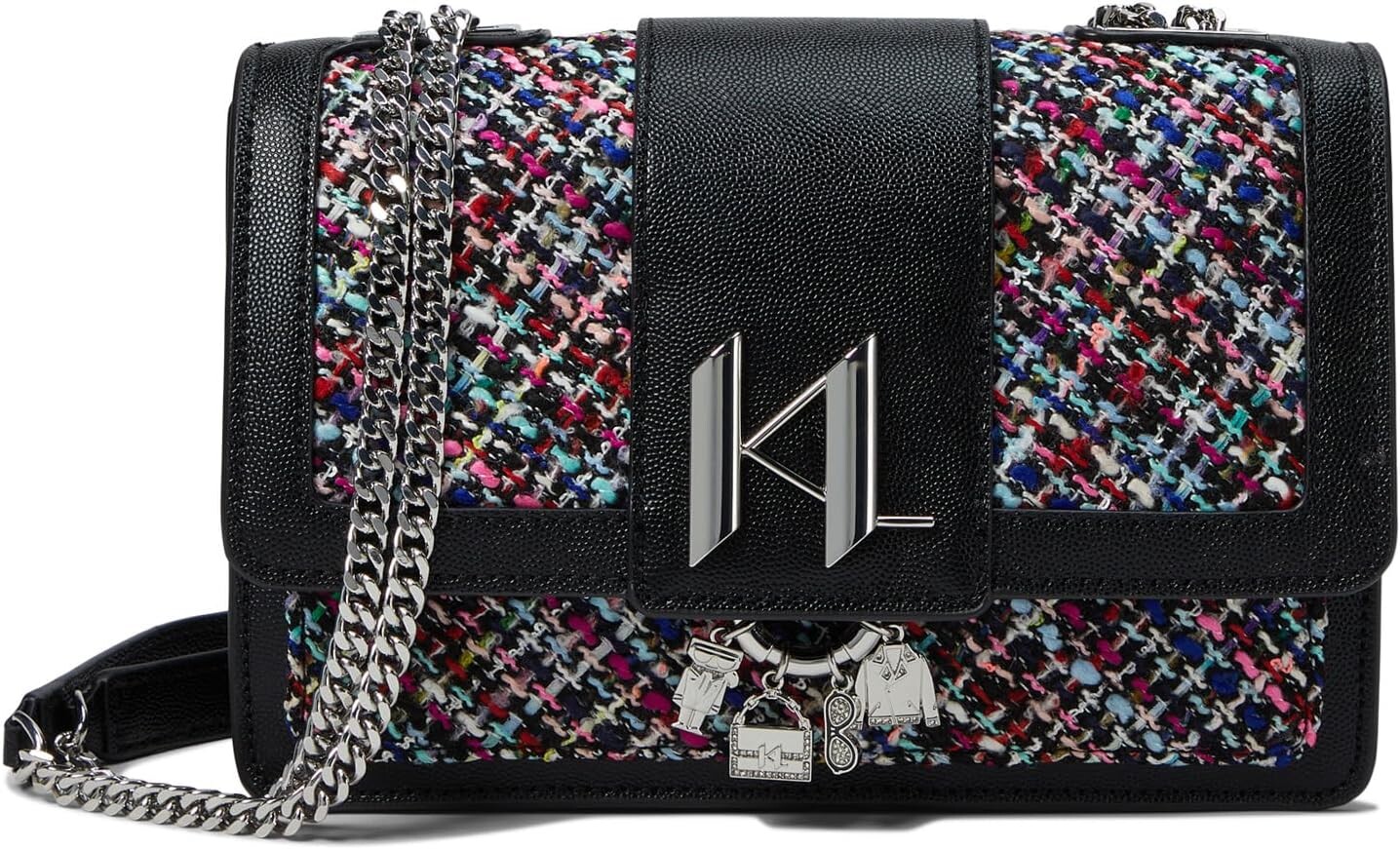 

Сумка Corinne Shoulder Karl Lagerfeld Paris, цвет Black Multi