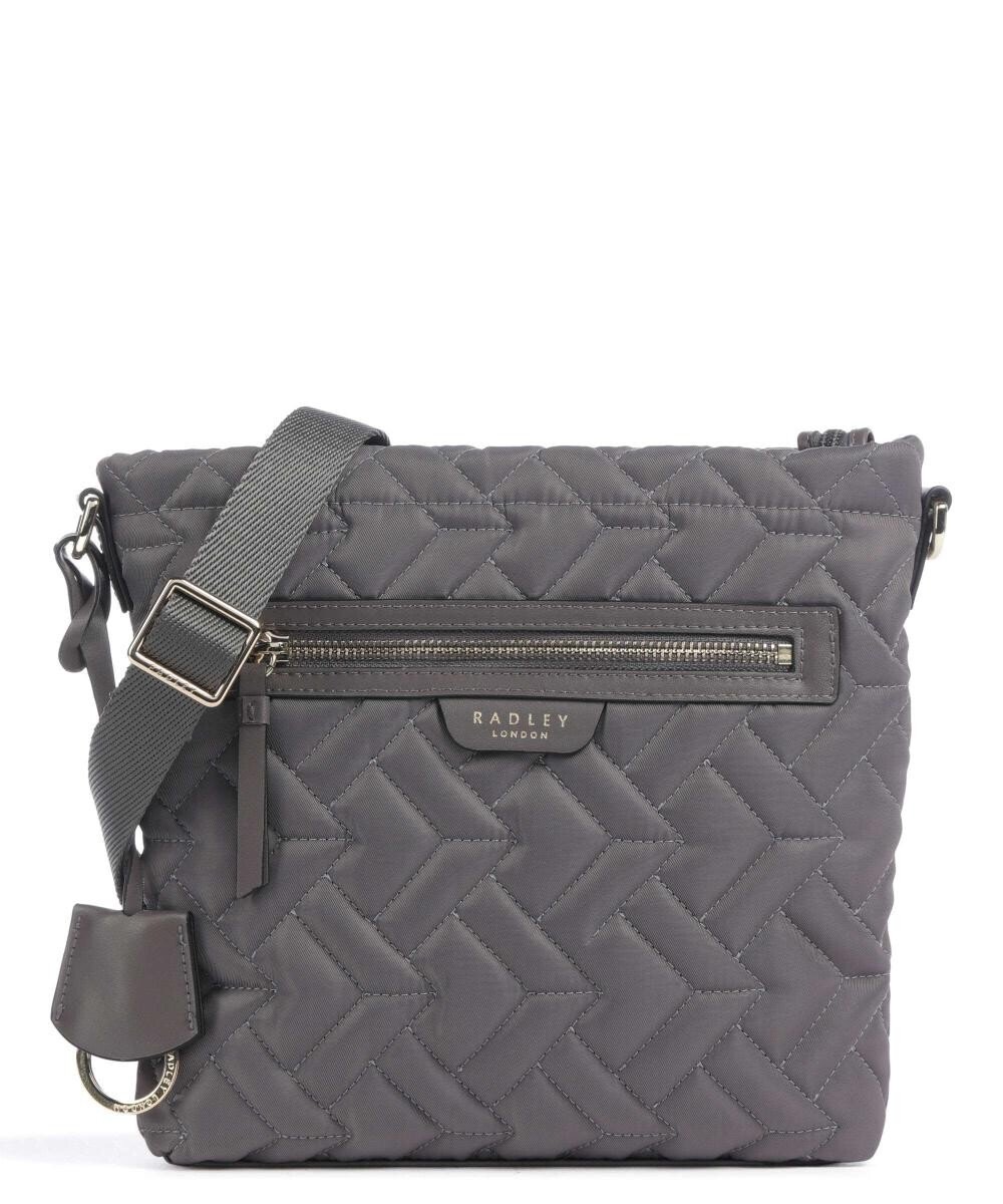 

Сумка через плечо Finsbury Park Quilt из полиэстера Radley London, серый