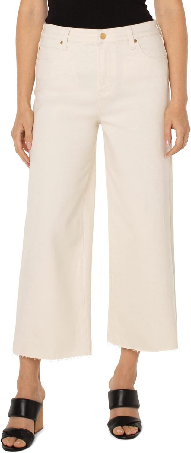 

Джинсы Stride High-Rise Wide Leg with Cut Hem in Seaside Dunes Liverpool Los Angeles, цвет Seaside Dunes