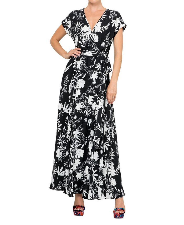 цена Женское платье макси Jasmine Meghan Los Angeles, цвет Dahlia black