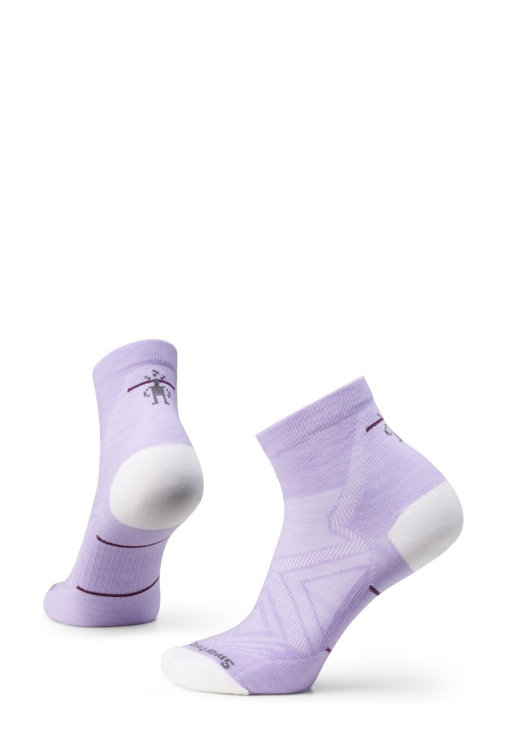 

Спортивные носки RUN ZERO CUSHION ANKLE Smartwool, цвет ultra violet