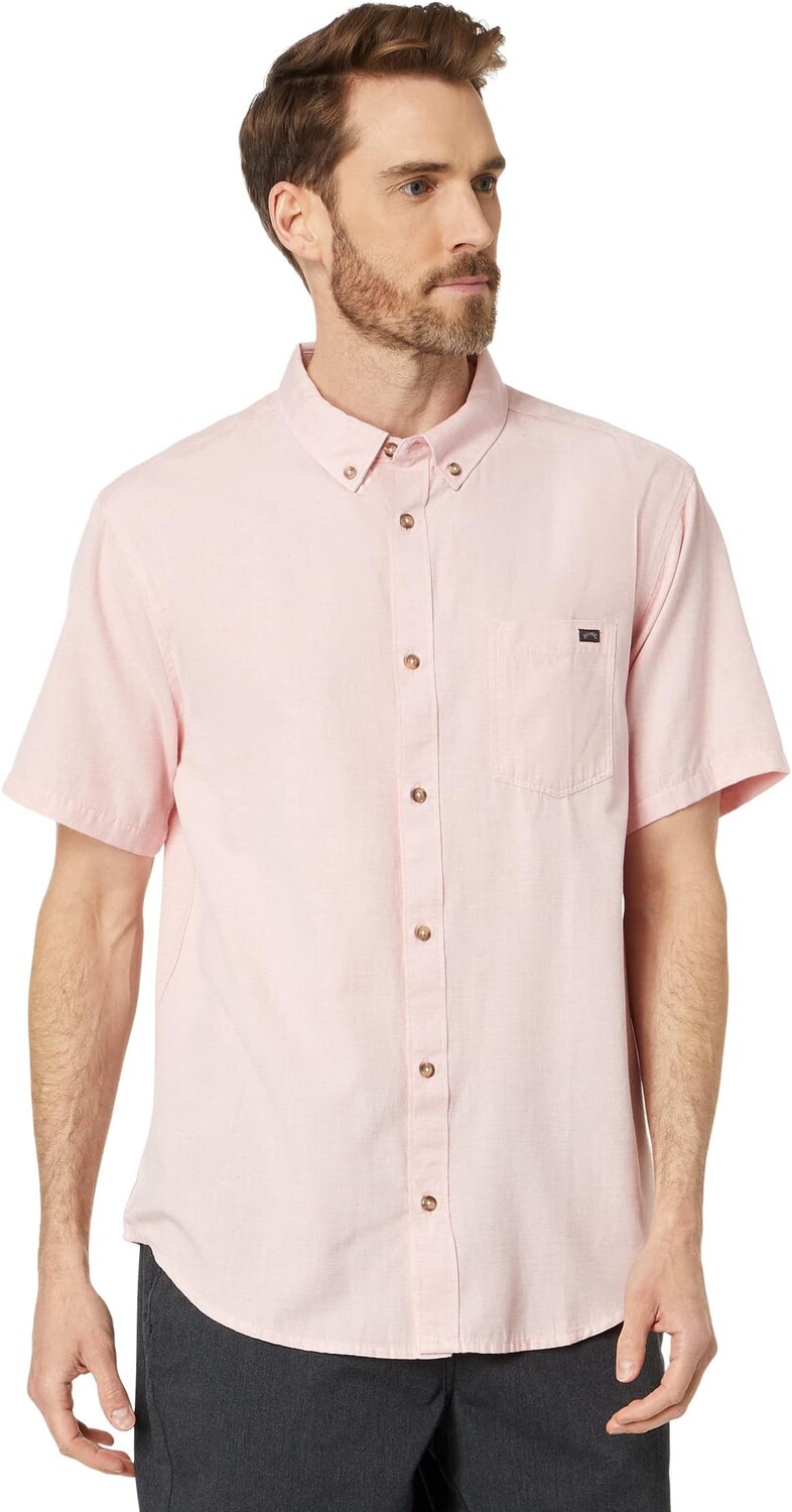 

Рубашка All Day Short Sleeve Woven Billabong, цвет Dusty Pink