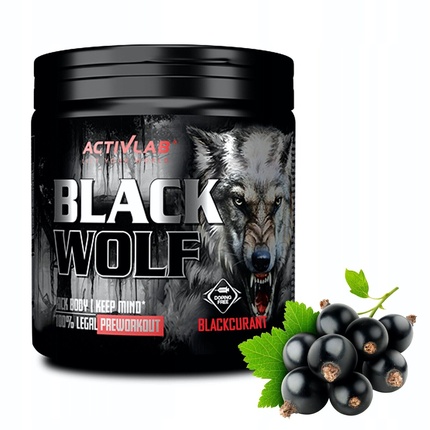 Black Wolf 300G Креатин Сильный бета-аланин перед тренировкой, Activlab
