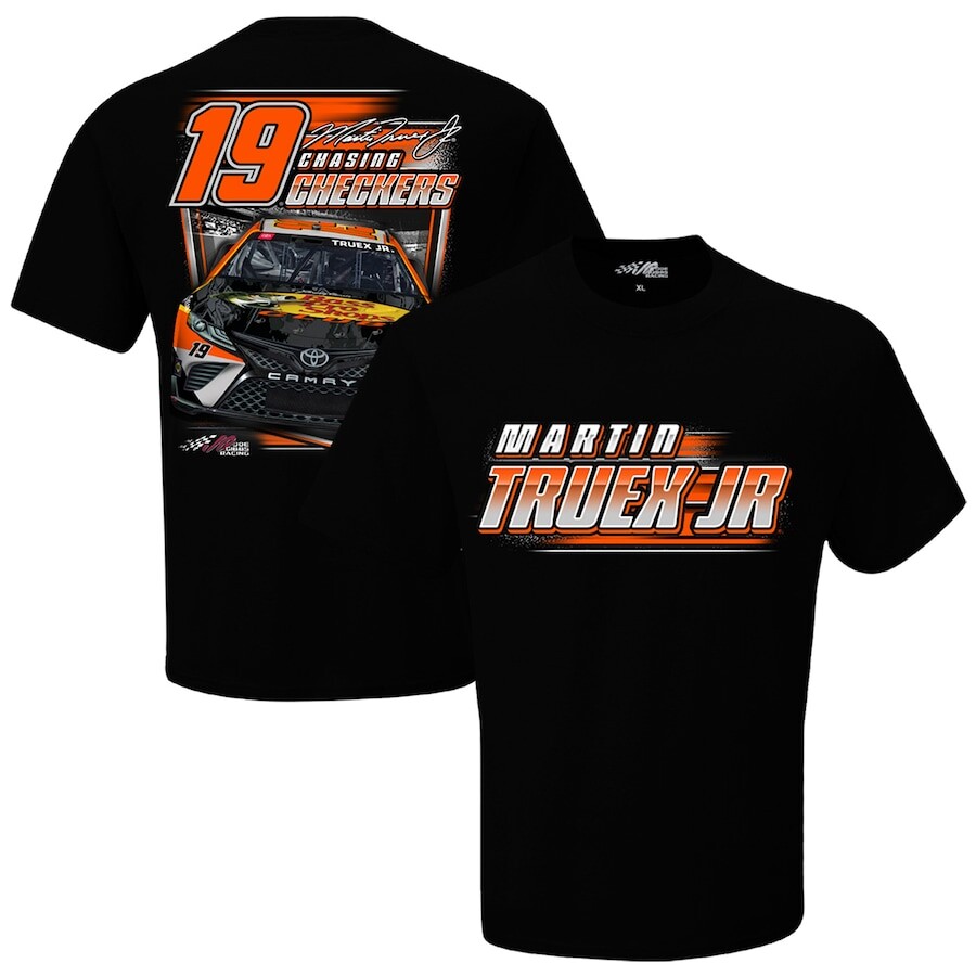 

Футболка с коротким рукавом Joe Gibbs Racing Team Collection Martin Truex Jr, черный