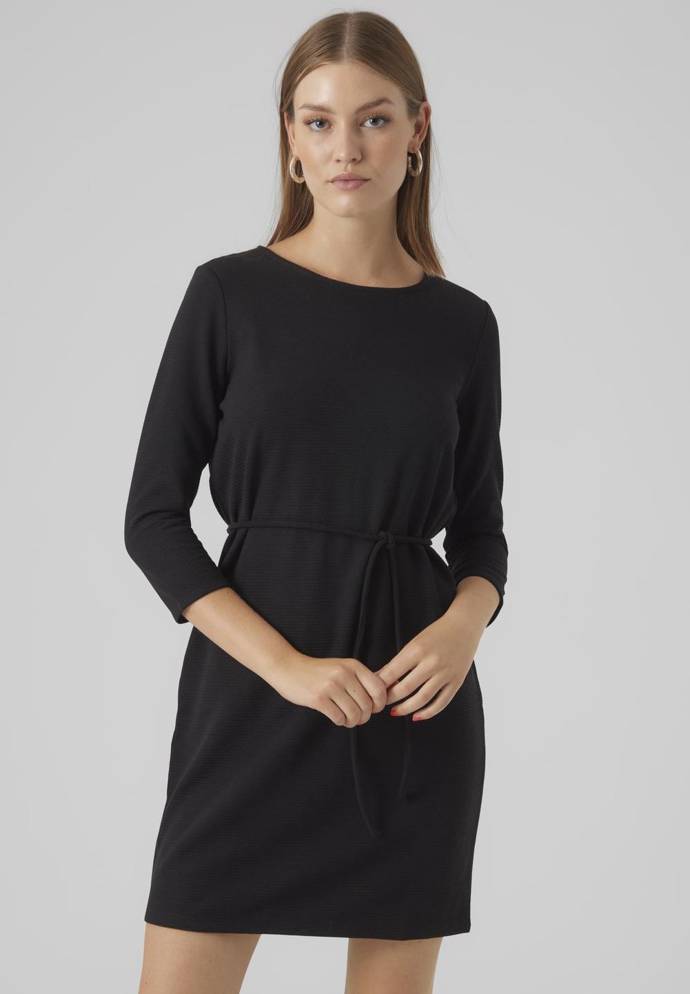 Платье Point Vero Moda VMCINA 3/4 SHORT DRESS, черный