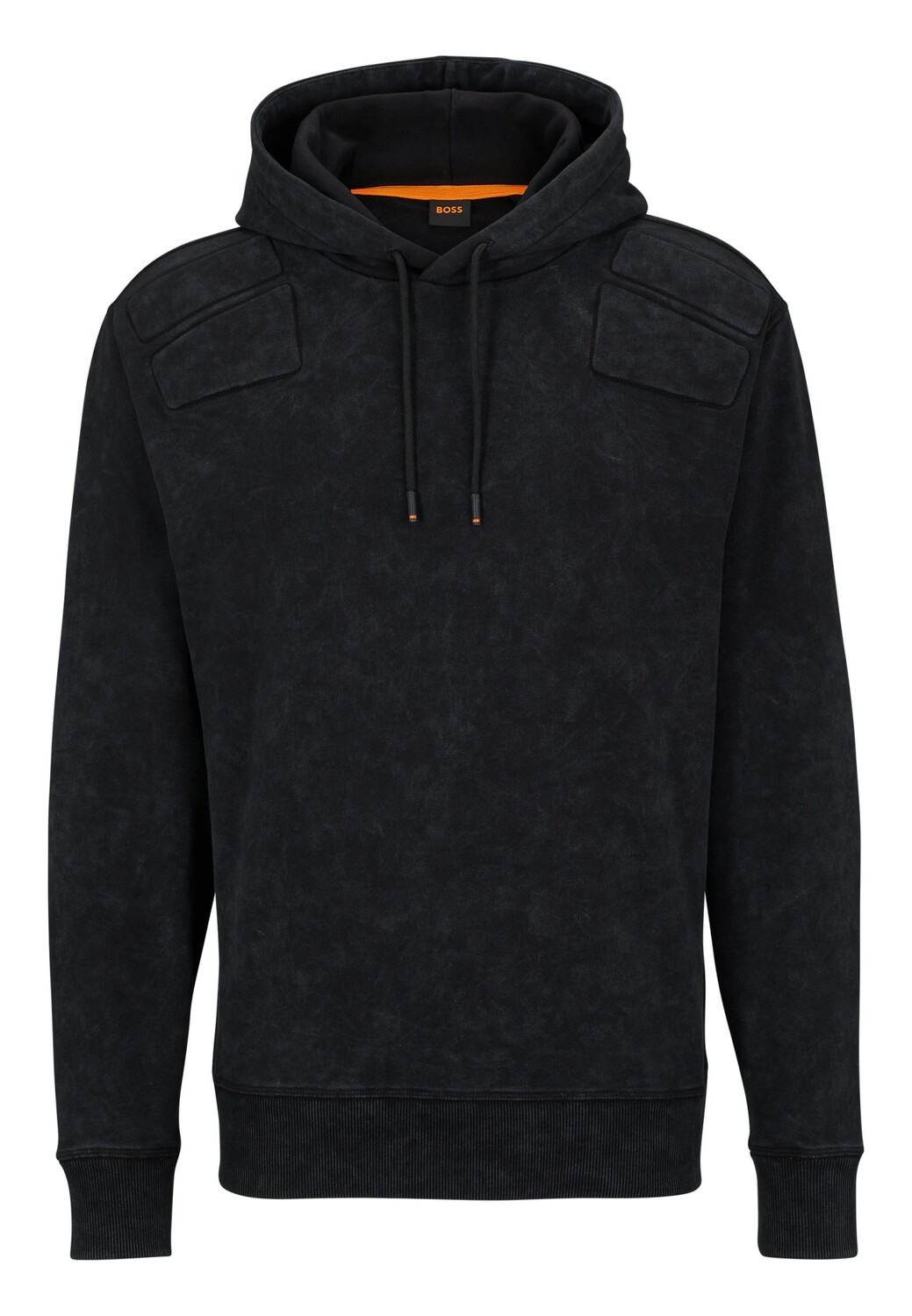 

Толстовка BOSS WEOZONEHOOD Relaxed Fit, черный