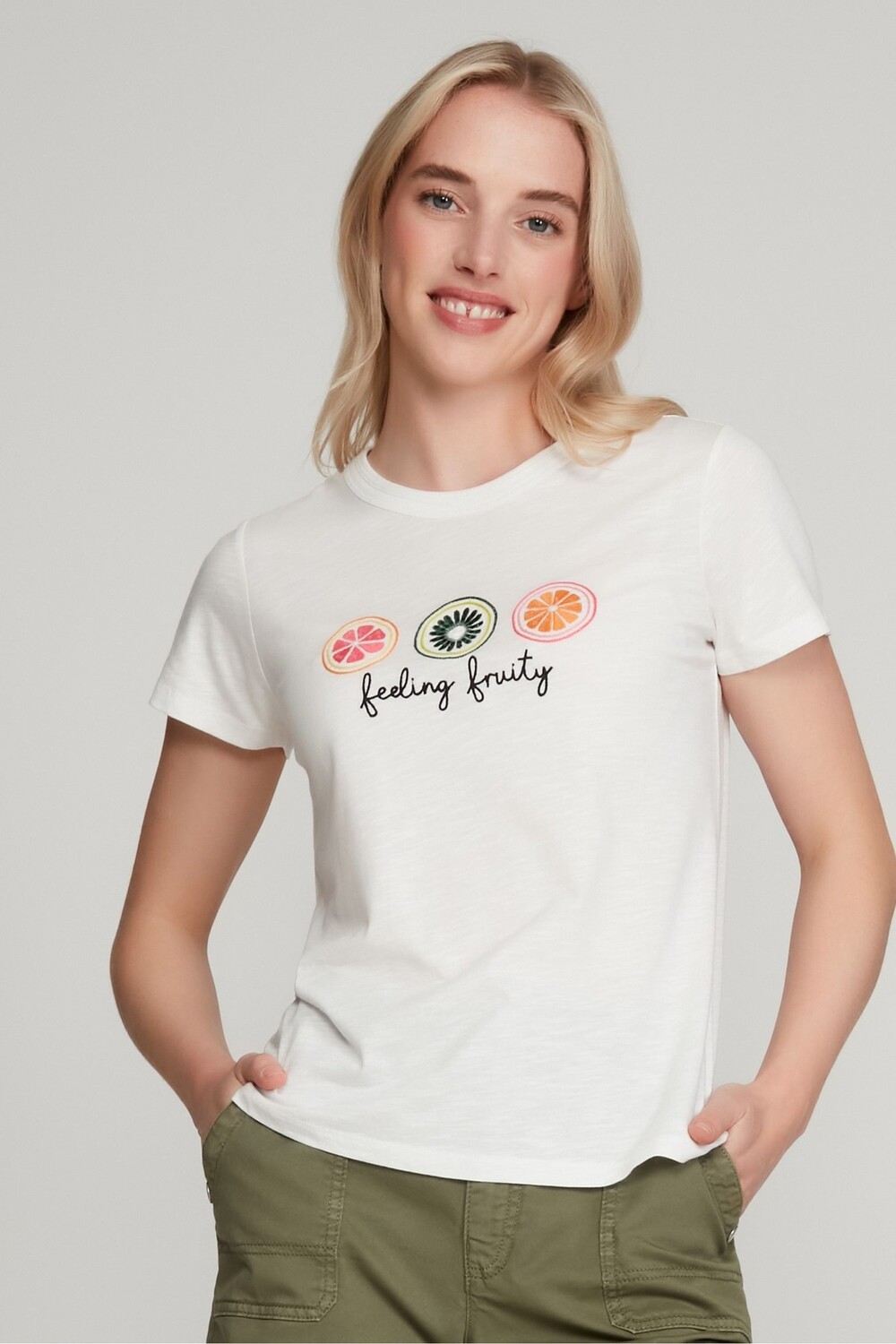 

Одежда Feeling Fruity кремовая футболка Khost, бежевый