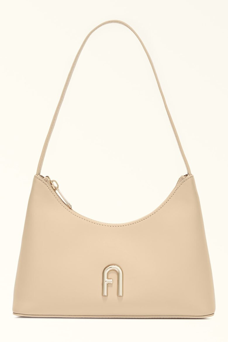 

Кожаная сумка через плечо Diamante Furla, бежевый