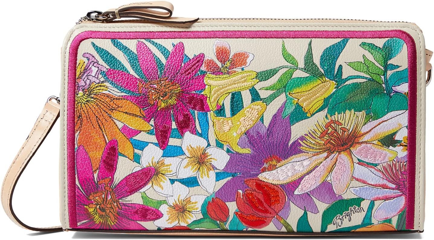 

Сумка Paradise Garden Embroidered Pouch Brighton, мульти