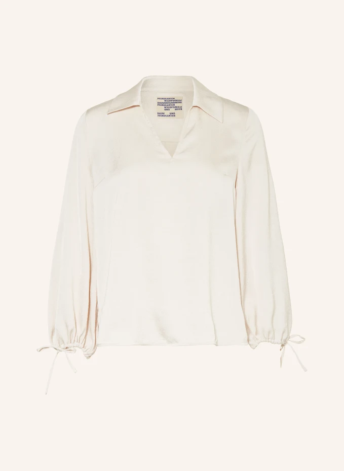 Блузка-рубашка maisie из атласа Baum Und Pferdgarten, бежевый блузка рубашка молли baum und pferdgarten белый