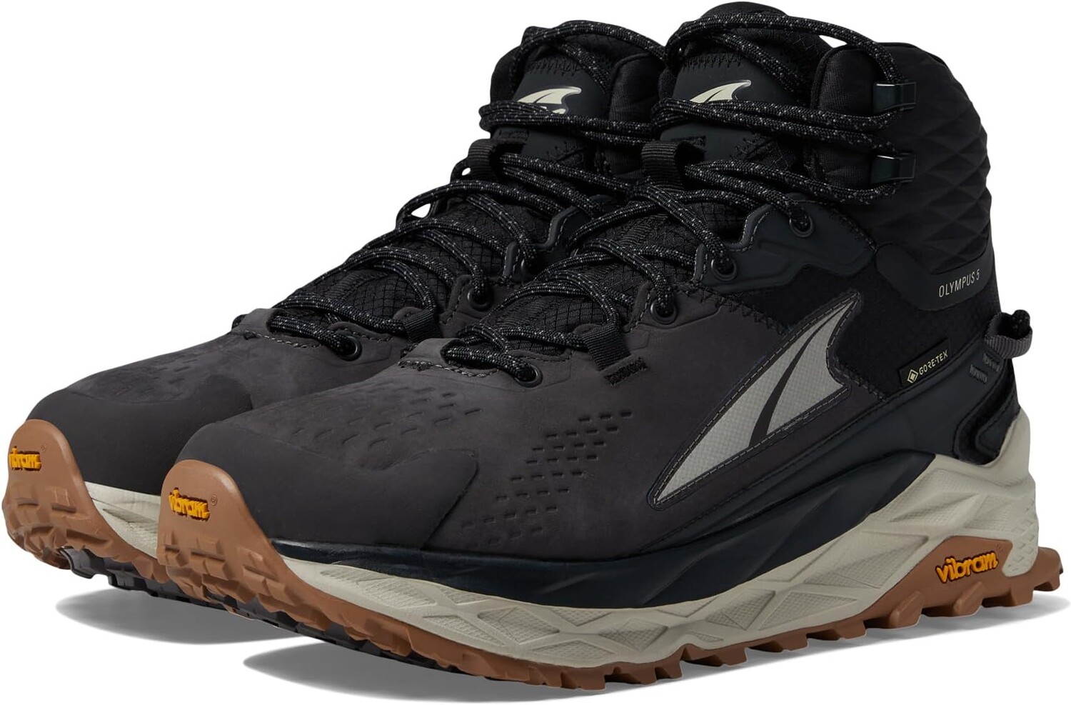 

Походная обувь Olympus 5 Hike Mid GTX Altra, цвет Black/Gray