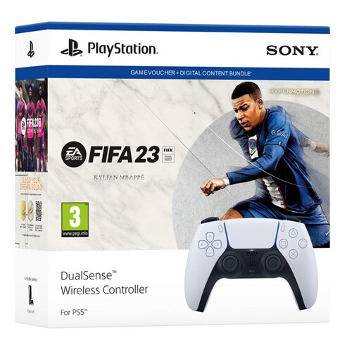 

Ps5 Dualsense Controller – White With Fifa 23 Code Bundle