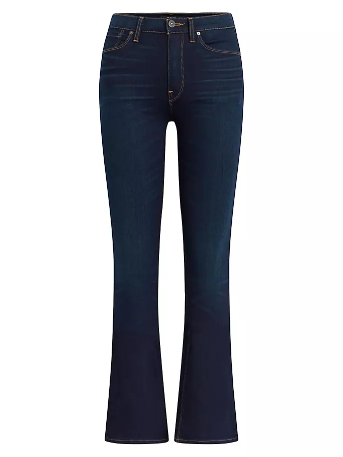 Джинсы Barbara с завышенной талией и зауженным вырезом Hudson Jeans, цвет requiem oliver l requiem