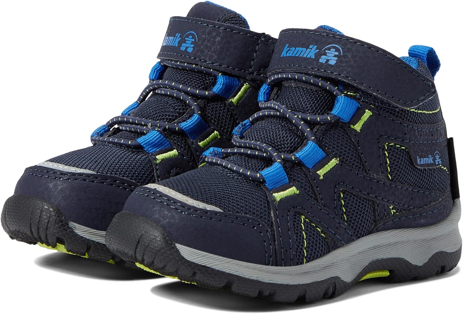 

Походная обувь Trek Kamik, цвет Navy/Lime