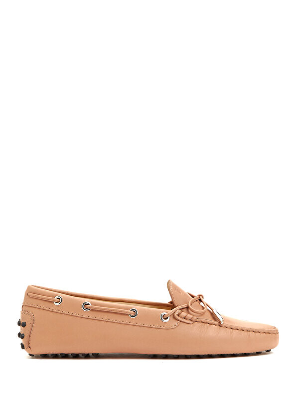 

Пудровые женские кожаные лоферы Tod's
