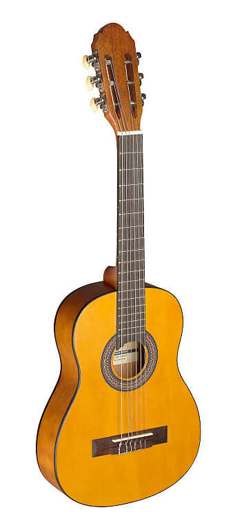 

Акустическая гитара STAGG 1/4 natural-coloured classical guitar with linden top