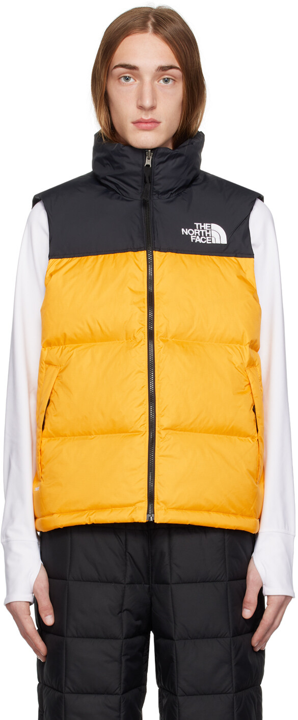 

Черно-желтый пуховый жилет 1996 Nuptse Summit золотистый/черный TNF The North Face