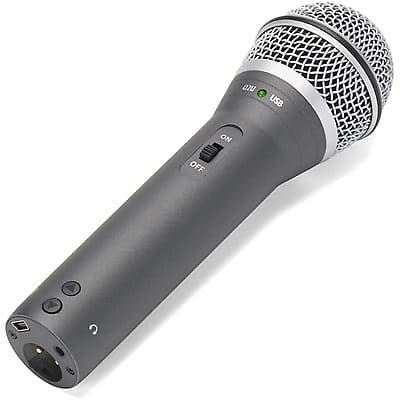 Динамический микрофон Samson Q2U Recording Pack with USB/XLR Mic and HP20 Headphones