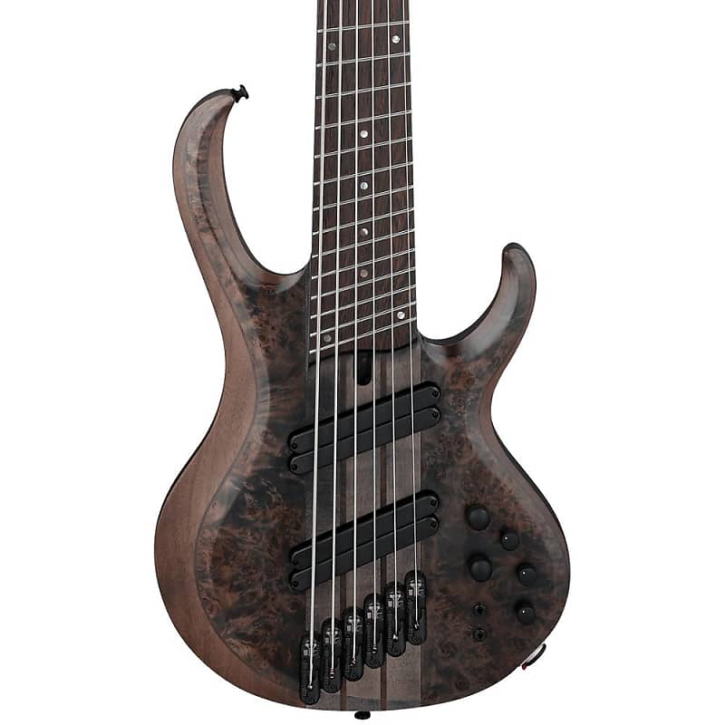 

Басс гитара Ibanez BTB806MS 6 String Multi Scale Bass - Transparent Gray Flat