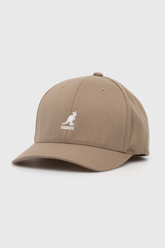 

Шапка Кангол из смесовой шерсти Kangol, бежевый