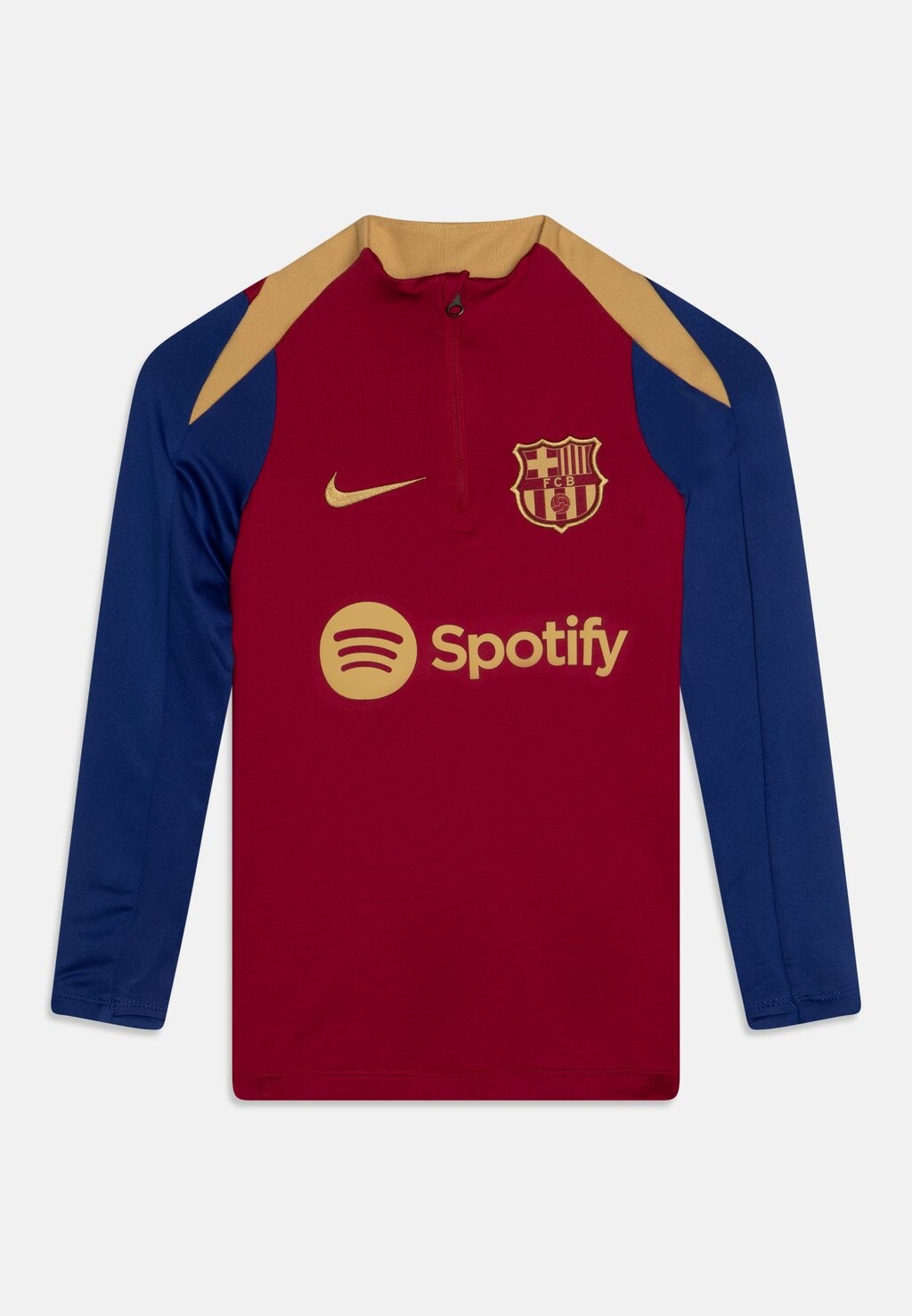 

Team Fc Barcelona Strike Drill Unisex Nike, цвет noble red/deep royal blue/club gold