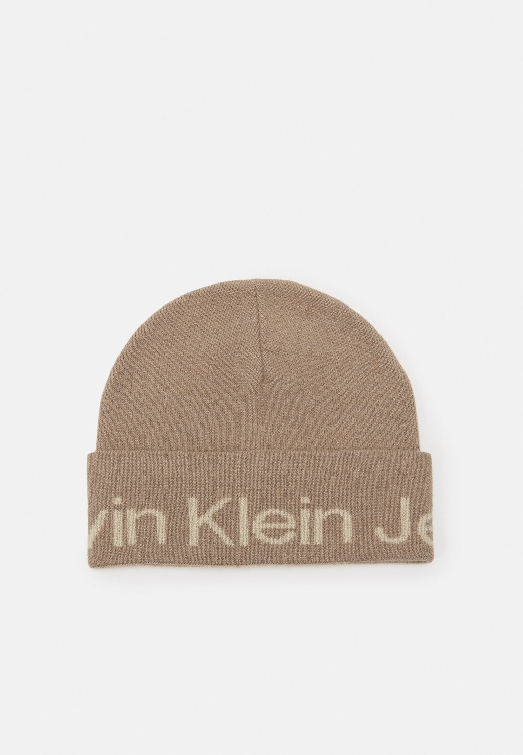 

Шапка Calvin Klein Jeans ШАПКА С ЛОГОТИПОМ, цвет plaza taupe