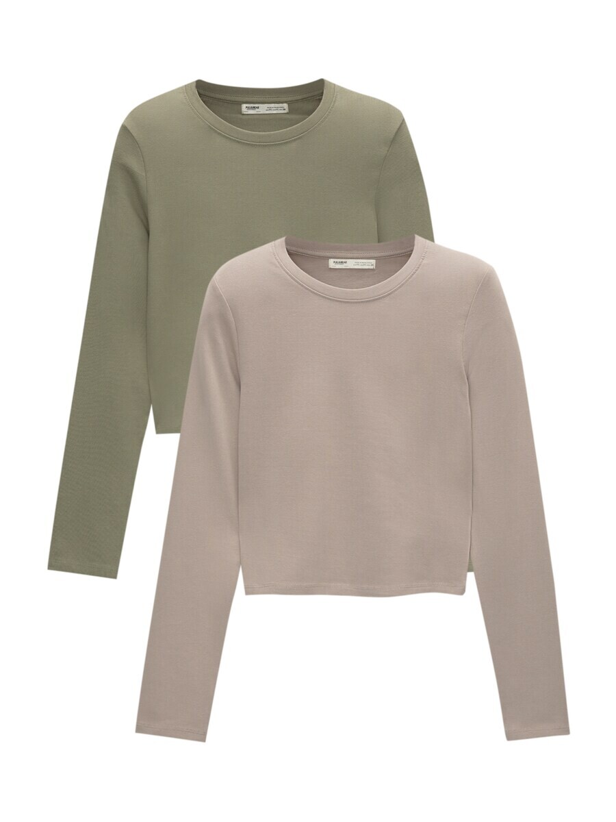 

Футболка Pull&Bear, цвет Light brown/Khaki