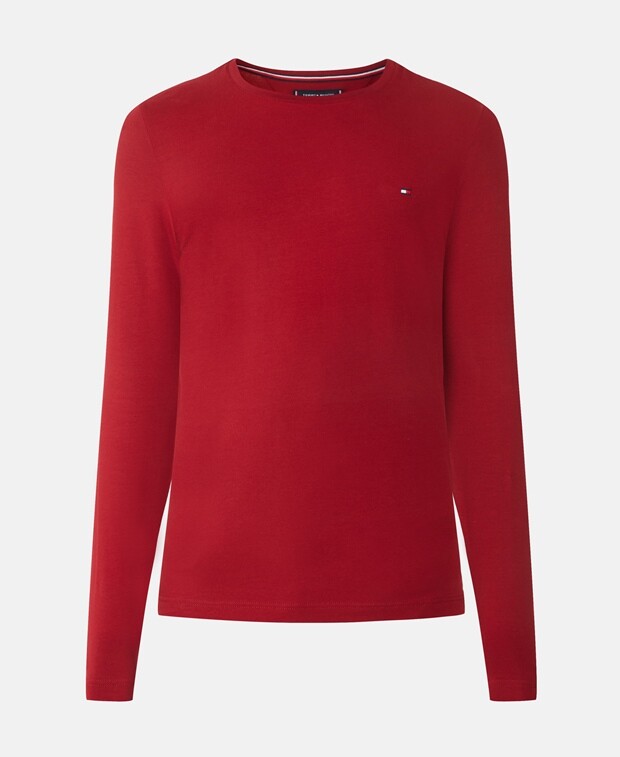 

Топ с длинными рукавами Tommy Hilfiger, красный