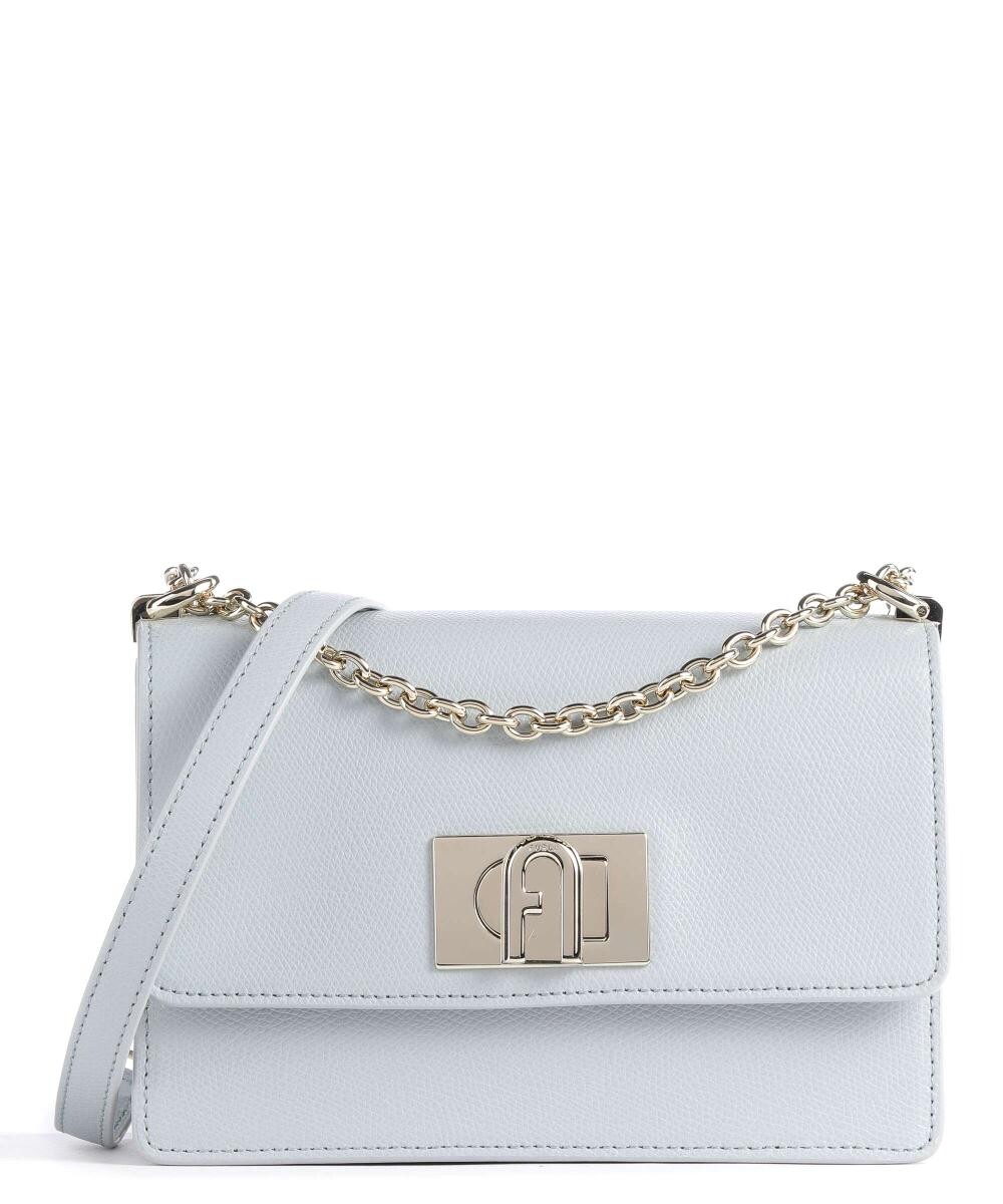 

Миниатюрная сумка через плечо 1927 из зернистой яловой кожи. Furla, синий