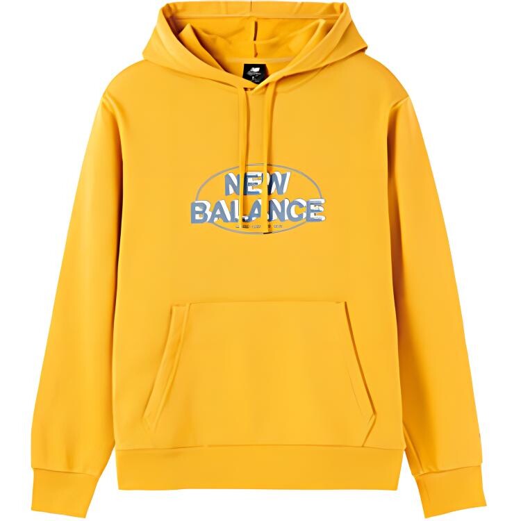 

Толстовка мужская оранжевая New Balance, оранжевый