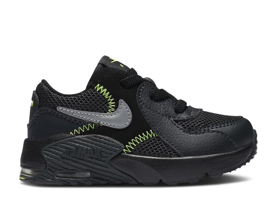 

Кроссовки Nike Air Max Excee Td 'Black Volt', черный