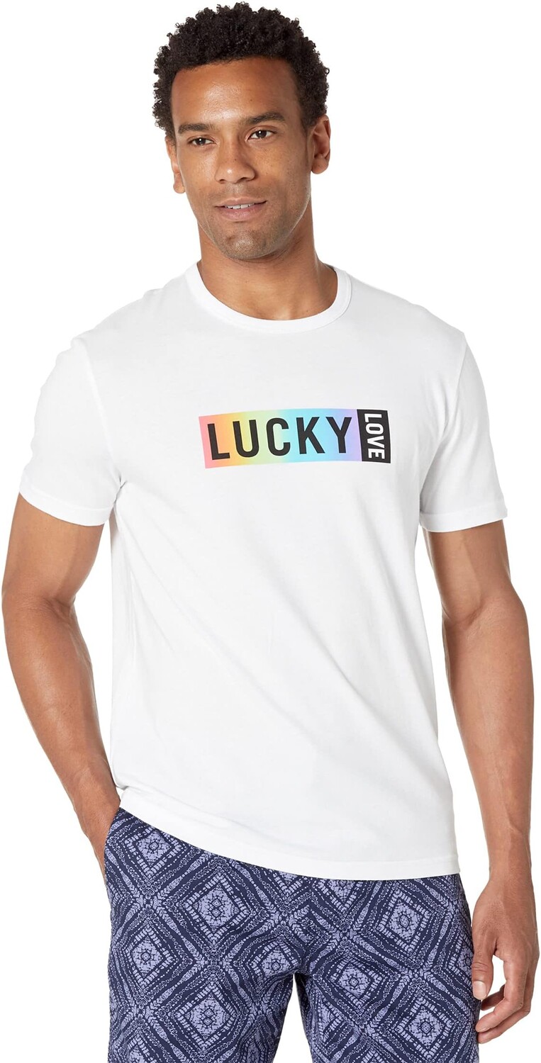 

Футболка с логотипом Lucky Brand, белый