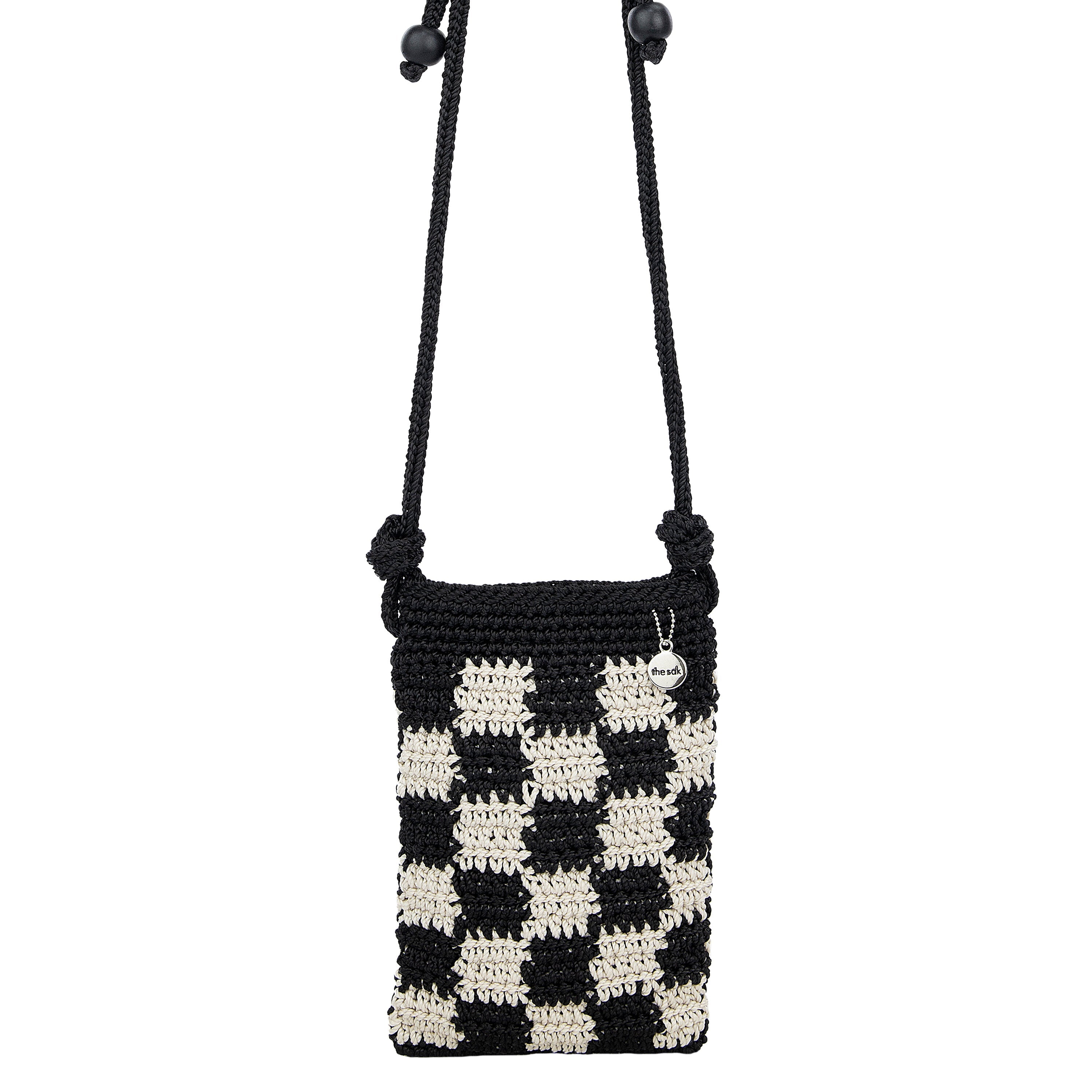 

Мини-кроссбоди Josie The Sak, цвет Hand Crochet - Black Check